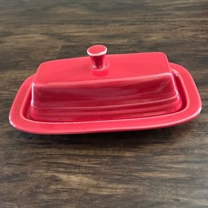 Old fiesta fiesta ware fiestaware butter dish